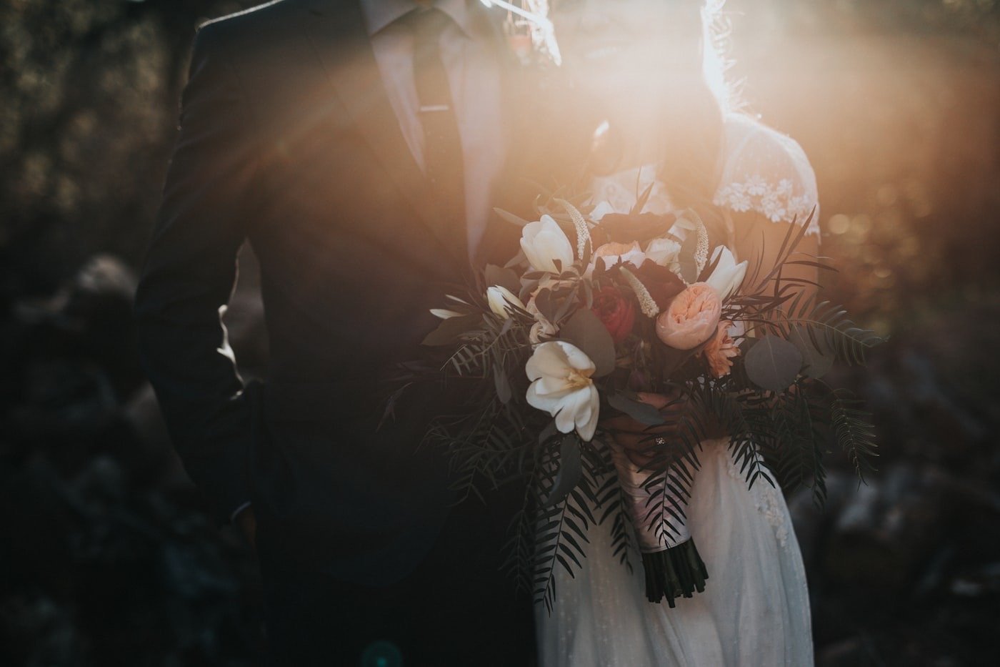 Small wedding table setting